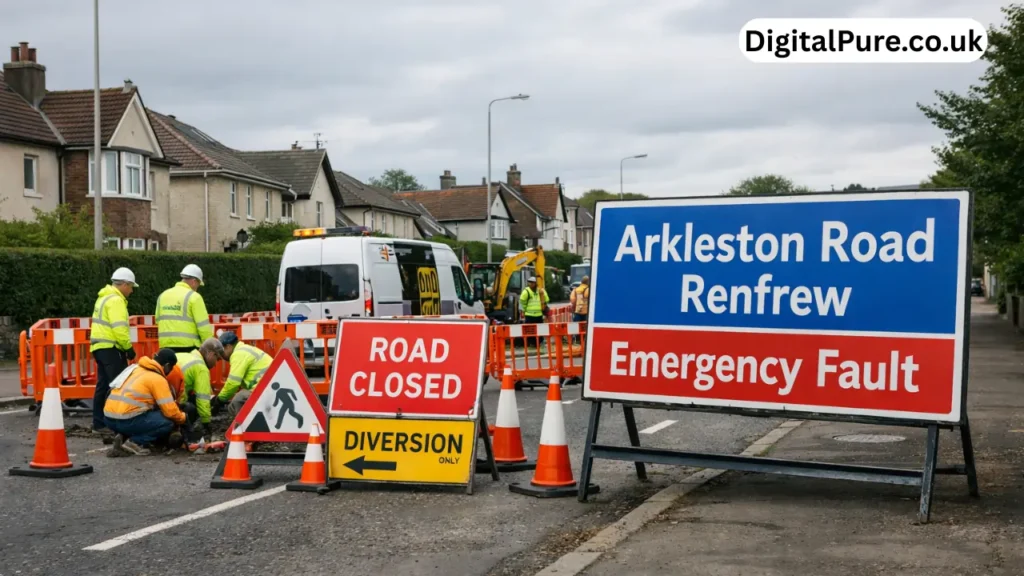 arkleston road renfrew emergency fault