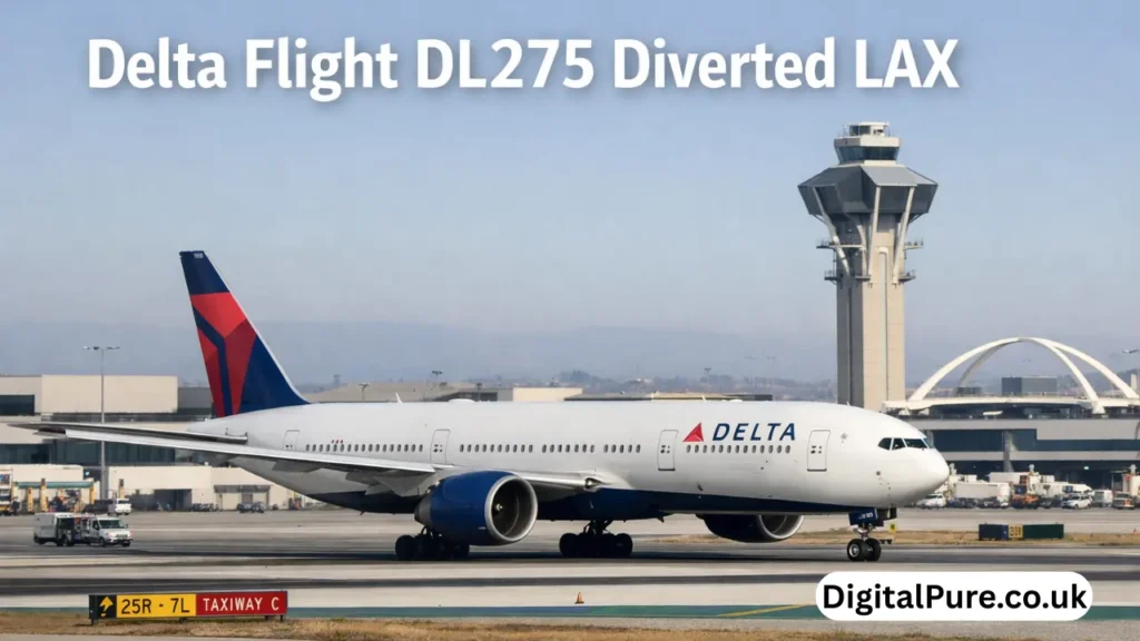 delta flight dl275 diverted lax