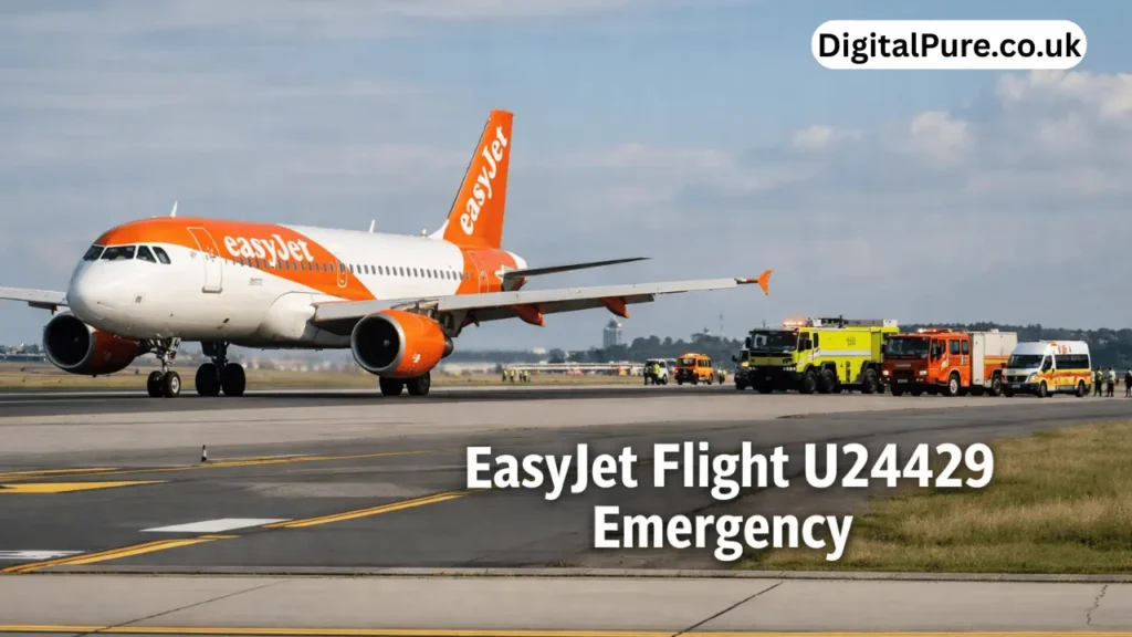 easyjet flight u24429 emergency