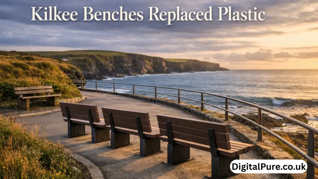 kilkee benches replaced plastic