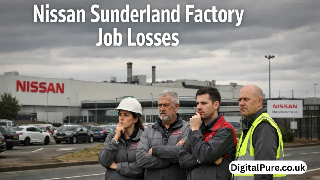 nissan sunderland factory job losses