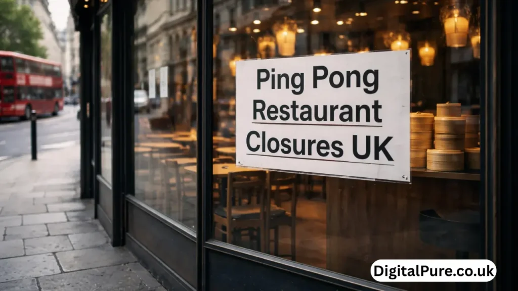 ping pong restaurant closures uk