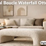 sohl boucle waterfall ottoman