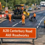 a28 canterbury road aldi roadworks
