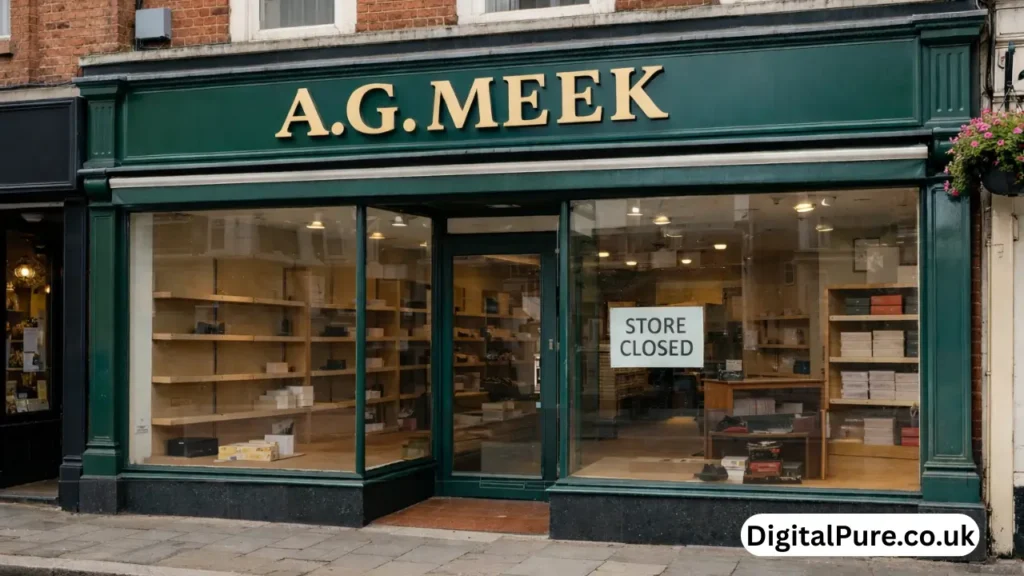 ag meek store closure gloucester