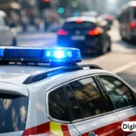 blue flashing beacon