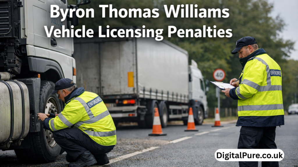 byron thomas williams vehicle licensing penalties