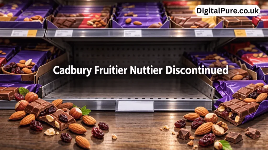cadbury fruitier nuttier discontinued