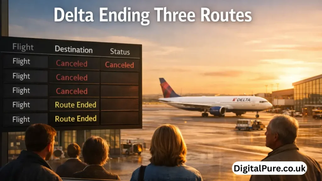 delta ending three routes