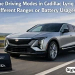 do the driving modes in cadillac lyriq offer different ranges or battery usages?
