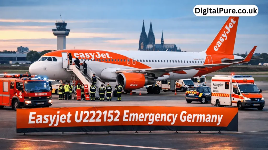 easyjet u22152 emergency germany
