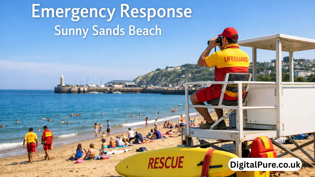 emergency response sunny sands beach