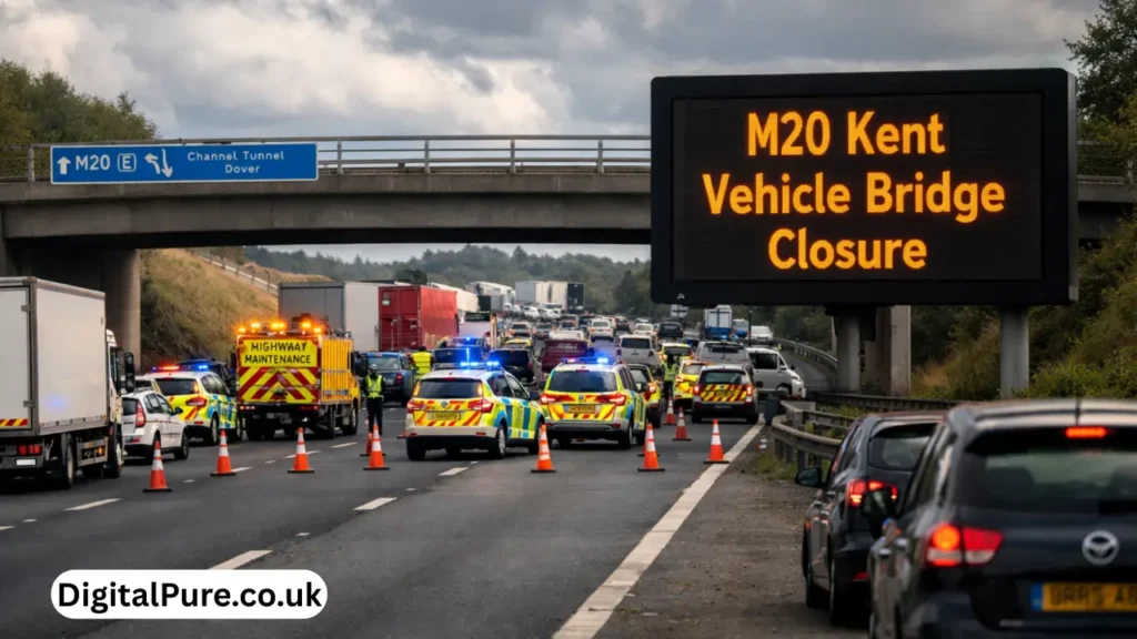 m20 kent vehicle bridge closure