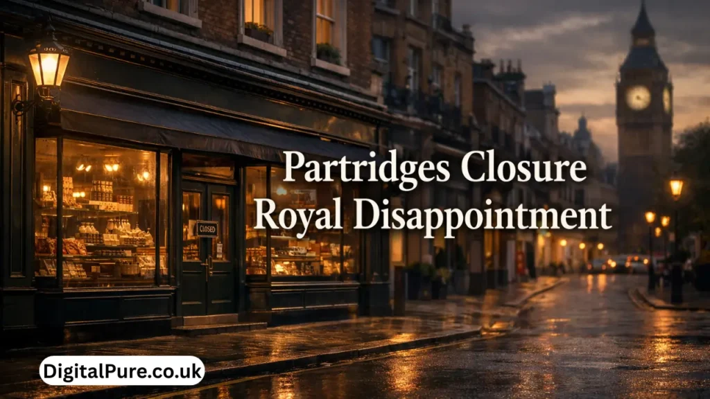 partridges closure royal disappointment