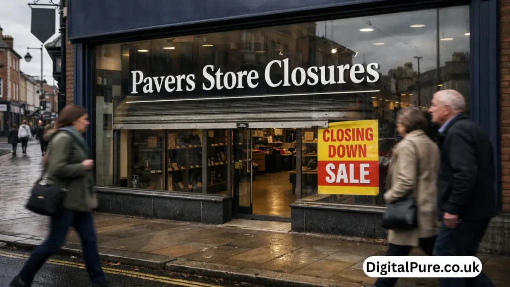 pavers store closures