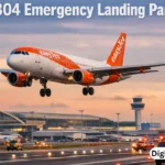 u28304 emergency landing paris