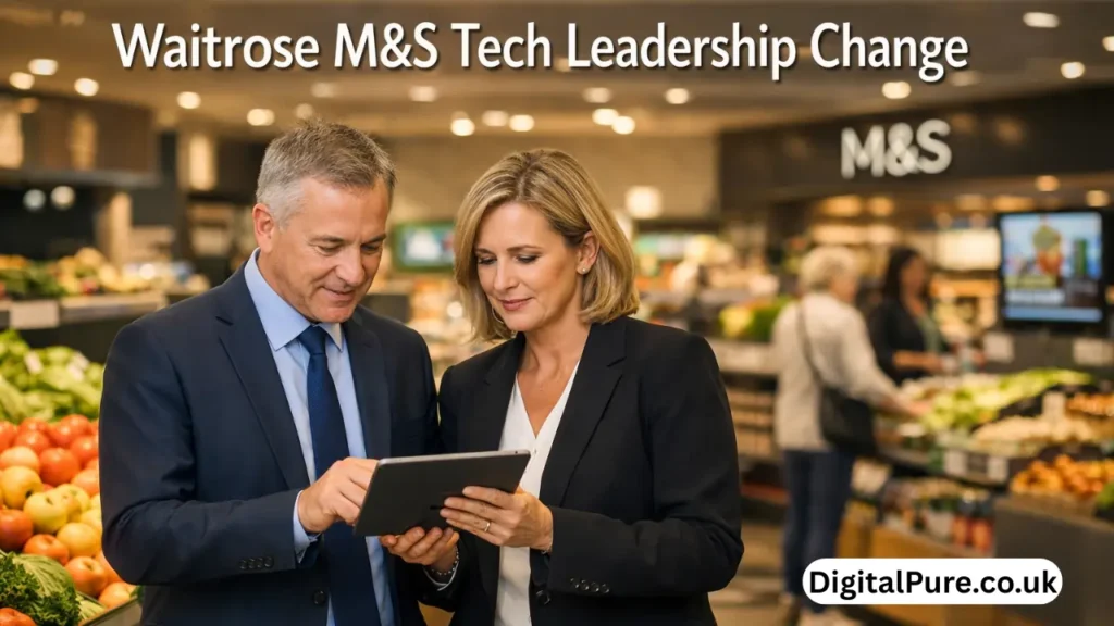 waitrose m&s tech leadership change
