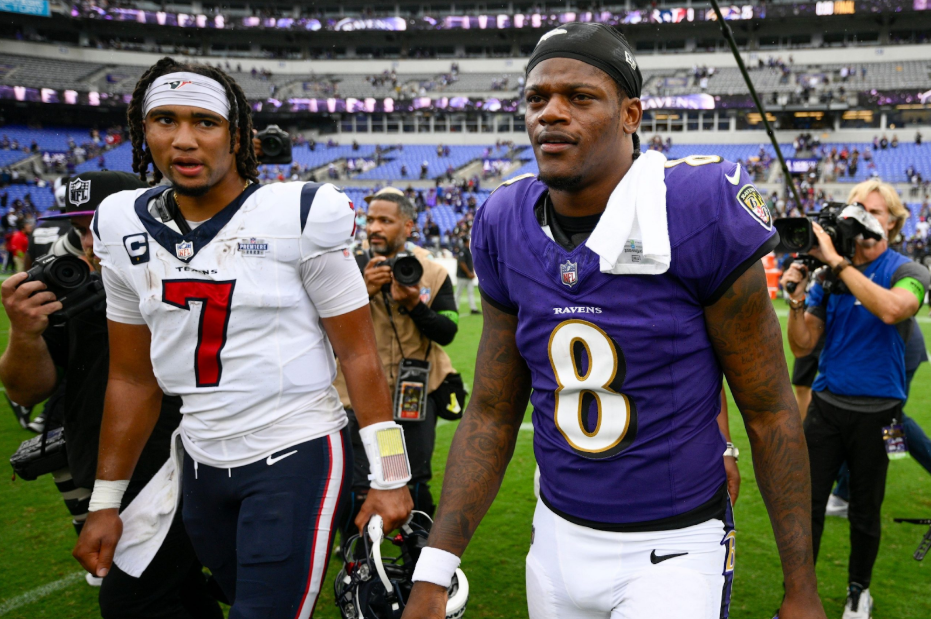 Texans vs Baltimore Ravens match player stats